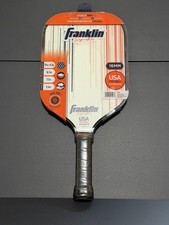 Franklin Signature Series 16MM Max Grit Pickleball Paddle 52985 White New