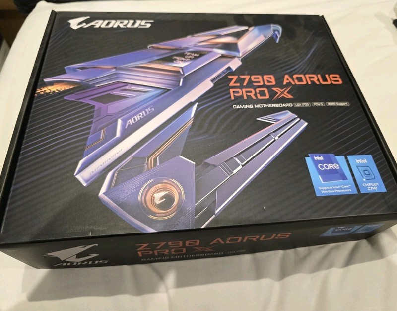 GIGABYTE Z790 AORUS PRO X MOTHERBOARD + OPENED/UNUSED INTEL 14900K CPU
