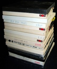 16 REEL TO REEL 7" ASSORTED TAPES LOTS OF MUSIC GOOD