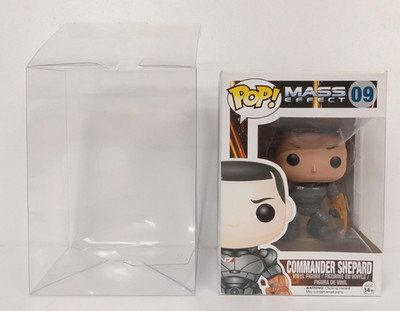 Funko Pop! Vinyl: Mass Effect Commander Shepard #09 Vaulted Figure - Free Ship!