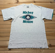 Vintage 80s 90s Disney Mickey Mouse Heather Tourist Souvenir Shirt Size Large
