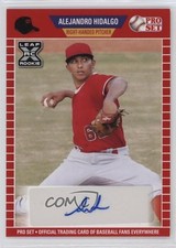 2021 Leaf Pro Set Baseball Blaster Auto Alejandro Hidalgo #PS-AH1 Auto 0q3