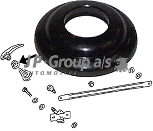 JP Group TüRgriffrahmen 8187100906 FüR VW Kaefer 15 Brezel 42005 1200 1300 1500-image