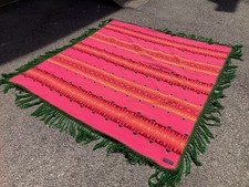VTG 1930s LGE USA WOOL PENDLETON BEAVER STATE NATIVE AMERICAN BLANKET THROW RUG