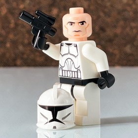 🌈 LEGO Clone Trooper sw0201 Minifigure sw201 Star Wars The Clone Wars 7679