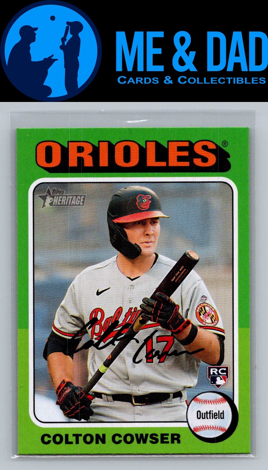 2024 Topps Heritage #388 Colton Cowser