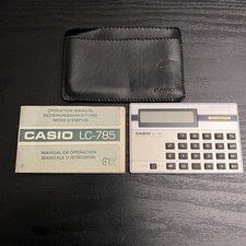 Vintage Casio LC-785 Credit Card-Sized Electr...