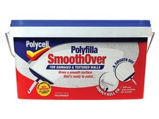 Polycell  Smooth Over Polyfilla For Damaged  Textured Walls  2.5L