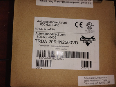 Automation Direct TRDA-20R1N2500VD Incremental Encoder New Old Stock FREE SHIPPI