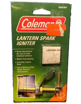 #ad Coleman Lantern Spark Igniter Attachment Match Free w Flint 829A705T NEW NOS $36.95