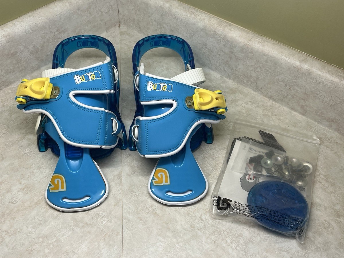 2013 burton snowboard bindings Burton 2013 Grom Snowboard Bindings Youth Blue New w/ Box Kids 2K-6K
