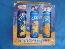 3x PUSTEFIX- BAŃKI MYDLANE – każda 70ml – oryginał – 3 generacje bańki w oryginalnym opakowaniu