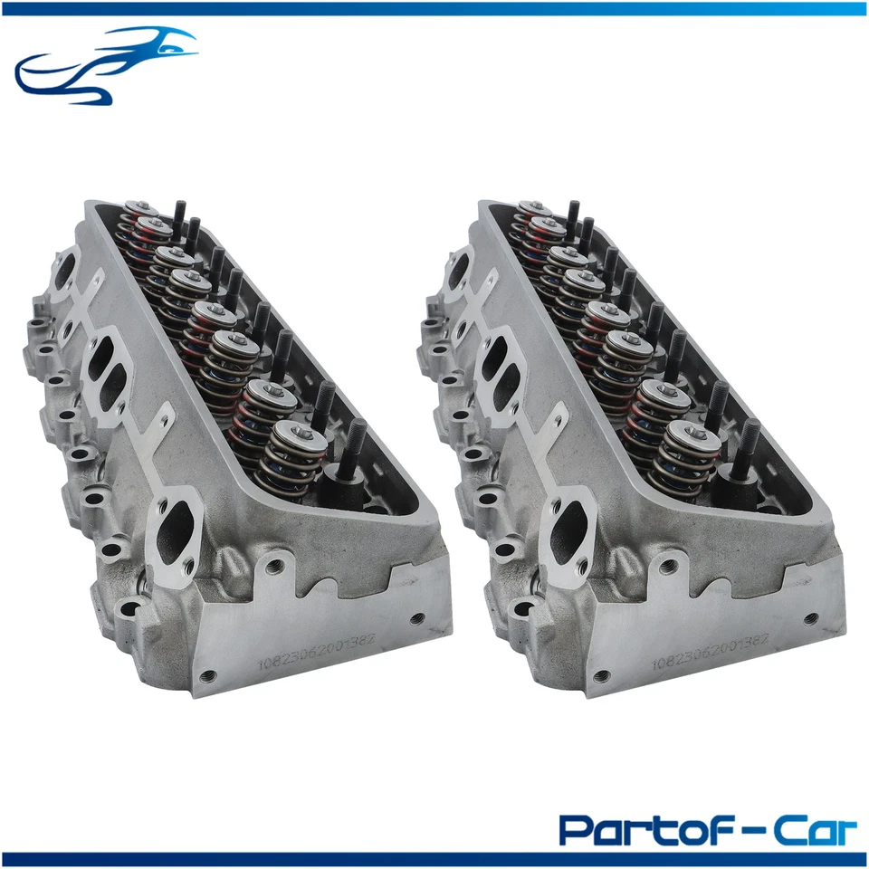 Par de culata completa para Gmc C1500 Suburban C1500 C2500 V8 5,7 l 1996-1999 Foto 2 de 4