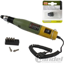 PROXXON TRAPANO/FRESATRICE UTENSILE FRESA SMERIGLIATRICE MICROMOT 60 + MANDRINO A 3 GANASCE