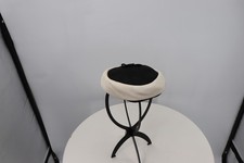 Vintage Black and White Fascinator Hat