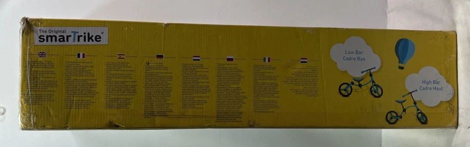 smarTrike Lightweight Adjustable Kids Running Bike, 2 in 1 Balance Bike, Blue - Image 4 of 4