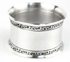 Wallace Sterling MICHELE #7413 Napkin Ring No Mono