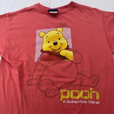 vintage 90s WINNIE THE POOH A BOTHER FREE FRIEND T-Shirt XS/S cartoon disney