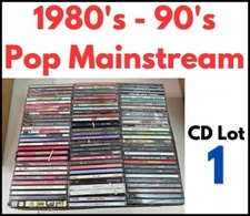 Buy 5 Get 6th FREE 1980's 90's Radio CD Lot # 1 - You Pick Add to Cart Clearance