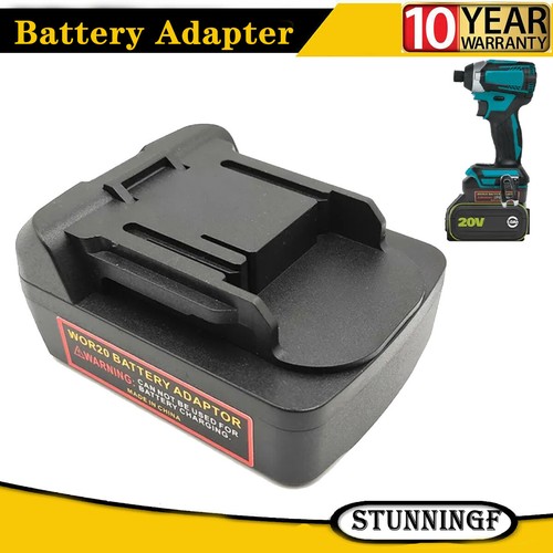 Converter Adapter For Worx 20V 5PIN Li-ion Battery To For Makita 18V Power Tool