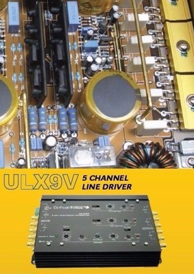 CRITICAL MASS ULX9V LINEDRIVER CROSSOVER LINE DRIVER 9V
