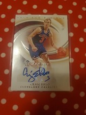 2019 Panini Immaculate Past and Present Signatures /75 Craig Ehlo #PP-CEL Auto
