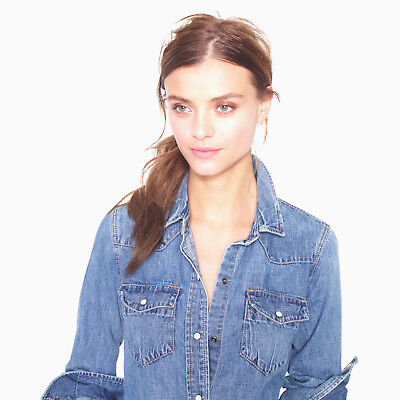 J.Crew's mid-weightdenim shirt is effortlessly cool. 