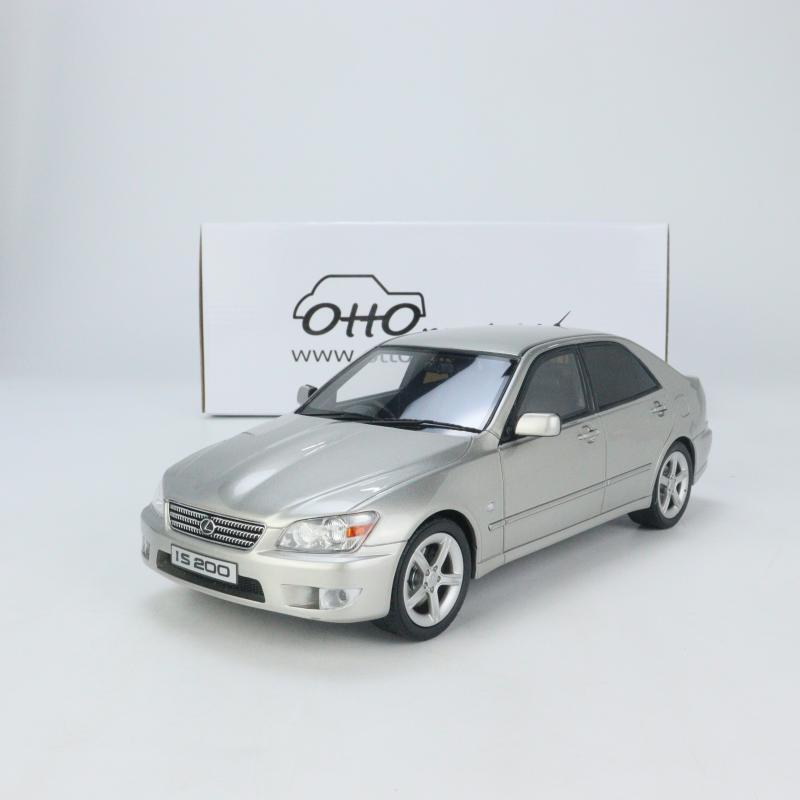 OTTO 1/18 Lexus IS200 Diecast Model Car Silver Gift Display OT991