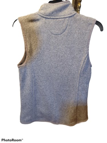 NEW G.H. Bass & Co. Light Grey Sweater Vest Womens Large - Picture 3 of 3