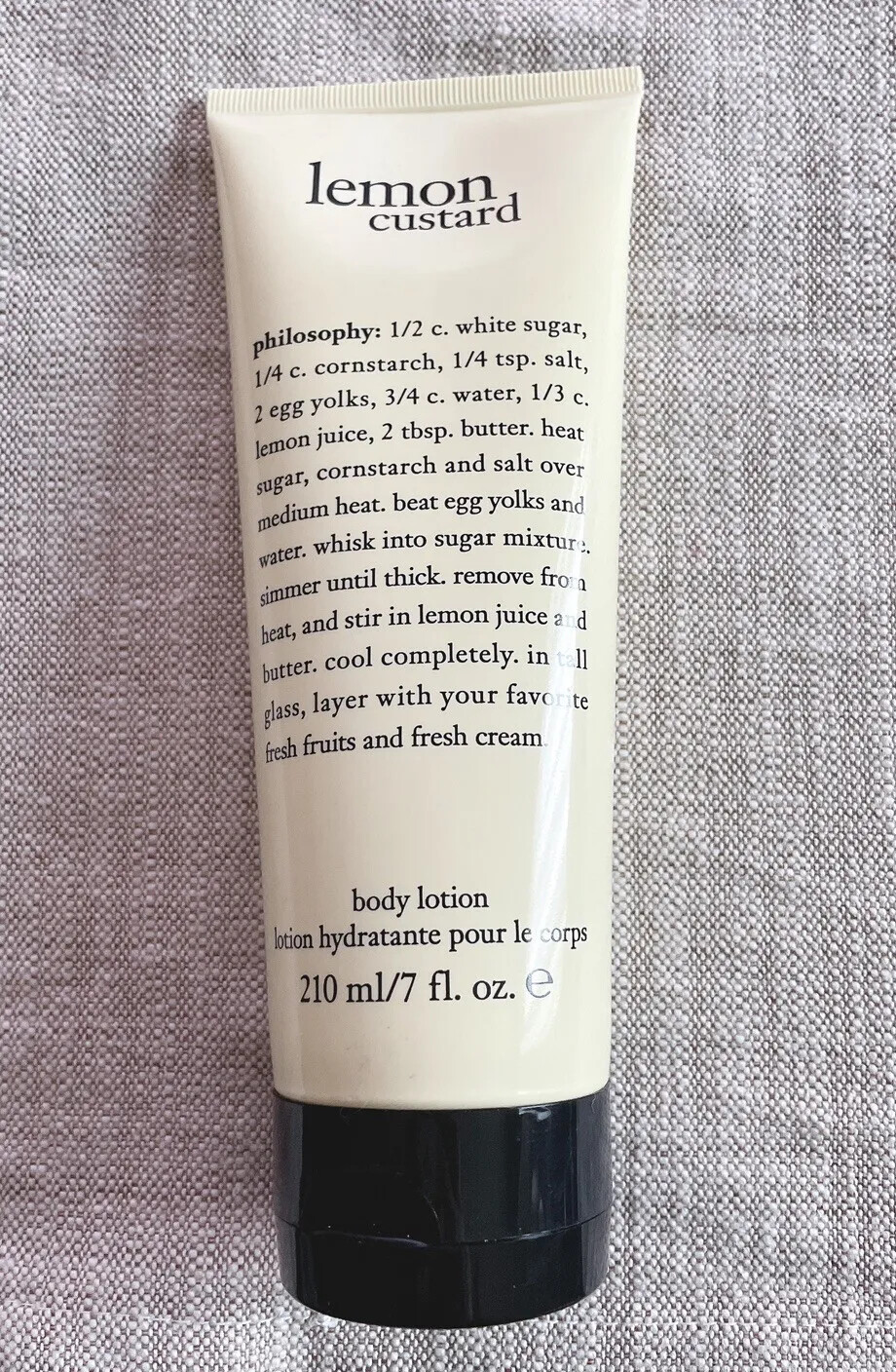 Philosophy Body Lotion(Lemon Custard/Vanilla Fig/Fresh Cream), New/Sealed