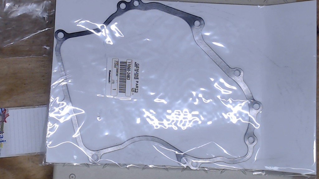 Genuine OEM Kawasaki GASKET,CRANKCASE COVE 11009-2438 11060-2483
