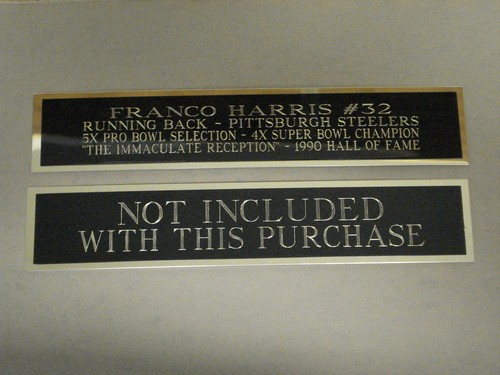Mac Jones Alabama Crimson Tide Typenschild für eine Fußball-Vitrine 1,25 x 6 - Bild 10 von 12
