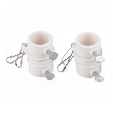 4 Pack Rotating Flag Mounting Rings Fits 1” Diameter Flagpole Made in USA