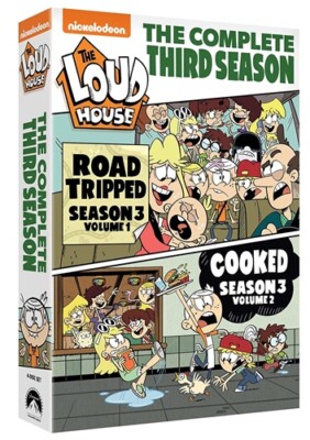 THE LOUD HOUSE TV SERIES COMPLETE THIRD SEASON 3 New Sealed DVD Volumes 1 + 2