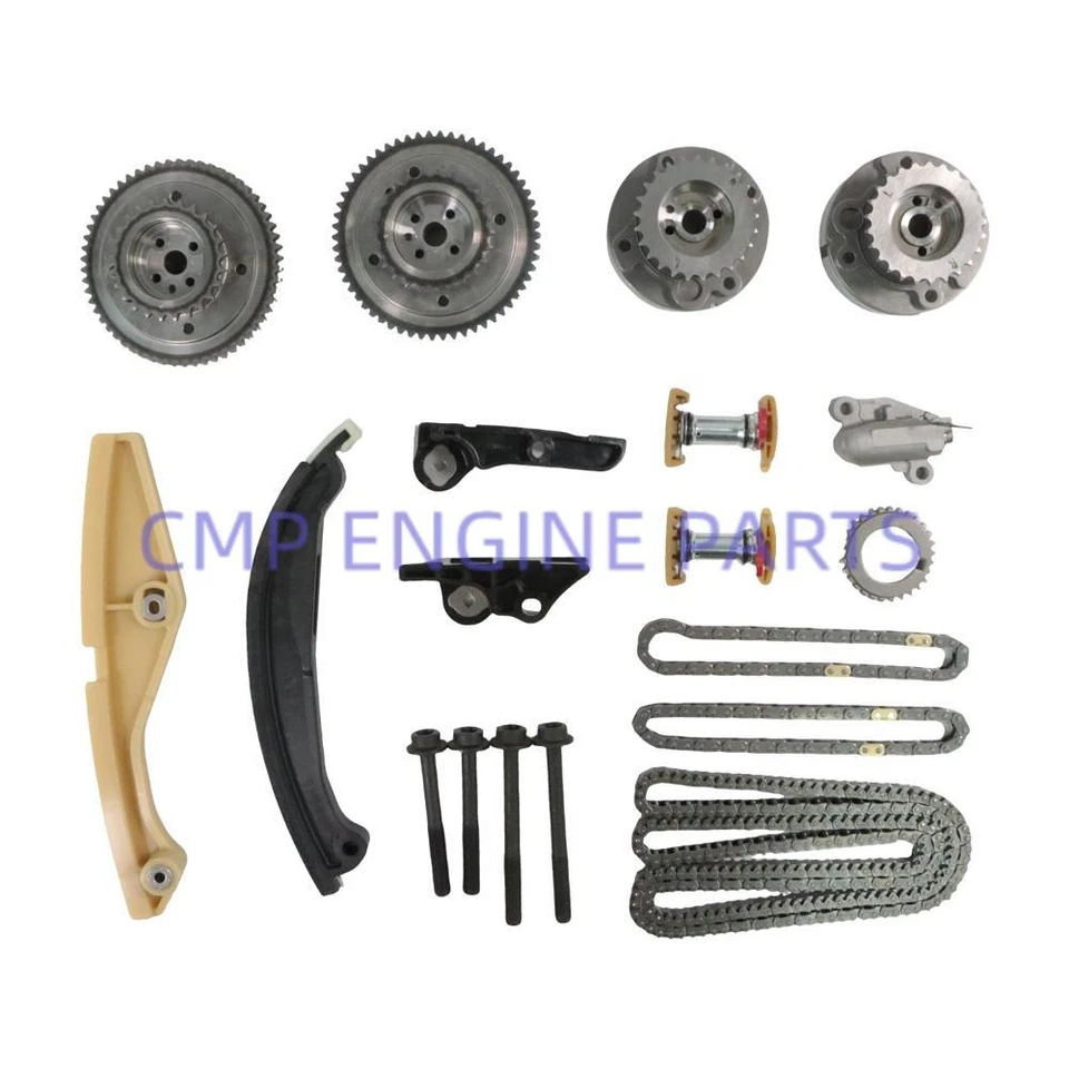 Timing Chain Kit With VVT Cam Phaser for Ford F-150 Lincoln MKX 3.5L 2011-2017 - Image 3 of 4