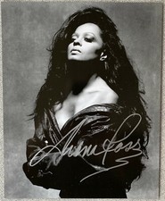 The Supremes Diana Ross Signed In-Person 8x10 B&W Photo - Limited Ed. #466/500