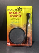 Magic Touch Slate Turkey Call Quaker Boy Acrylic Sticker Waterproof New