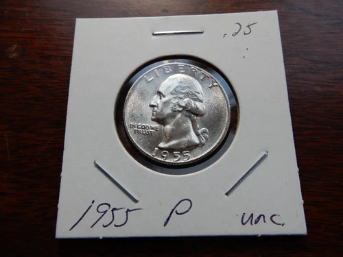 1955 Philadelphia BU  Washington Quarter