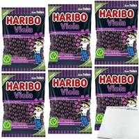 Haribo Viola Veilchen-Lakritz 6Er Pack 6X125G Beutel Usy Block