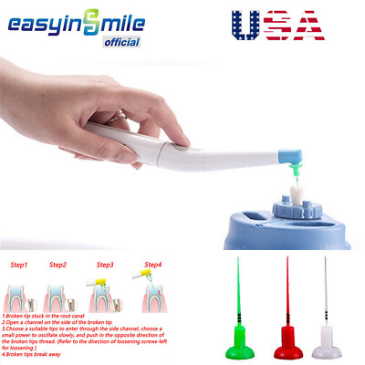 Dental Endo Activator Root Canal Ultra Sonic Irrigator Never Break 60 Tips