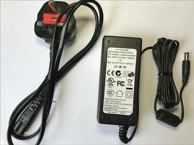 24 V 2 A AC-DC Adapter Netzteil für MOOER BABY BOMB 30 Micro Power Amp
