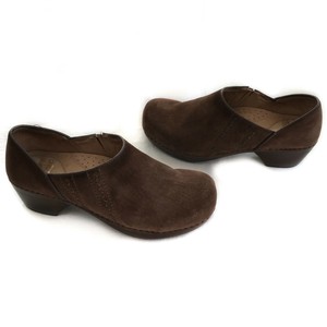 dansko embroidered clogs