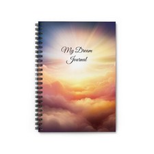 My Dream Journal Diary Spiral Notebook - Ruled Line