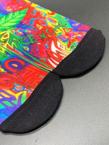 Unisex Printed Long Men Socks Cool 3d Crazy Prints Funny Trend Novelty Design - Picture 131 of 134