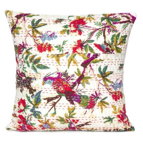 Cotton Square Pillow Cover Case Home Decor Throw Pillowcase Kantha Cushion Cover - Picture 30 of 36
