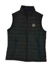North Sails Womens Padded Gilet Uk 14 Medium Green Nylon Bf73