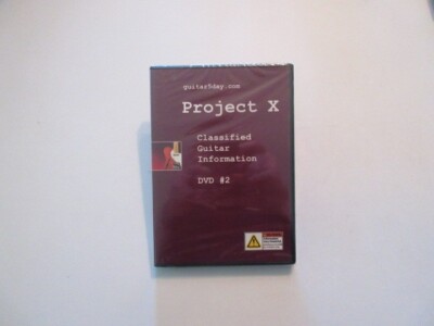 Project X Classified Guitar Information DVD #2