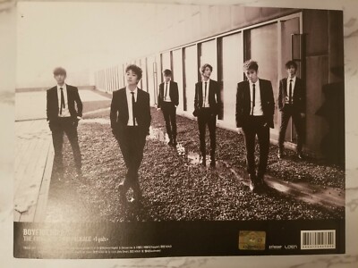 ALL MEMBER SIGNED BOYFRIEND [I YAH] 1st Repackage Album CD +