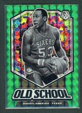 2019-20 Darryl Dawkins Panini Mosaic Green Old School 