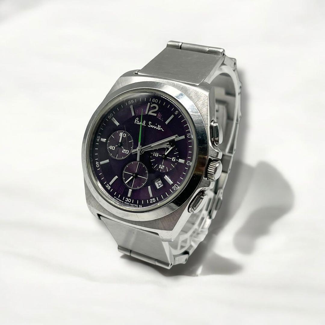 Paul Smith　時計 FINAL EYES CHRONOGRAPH Paul Smith Quartz Watch Final Eyes Chronograph 0520-T002161